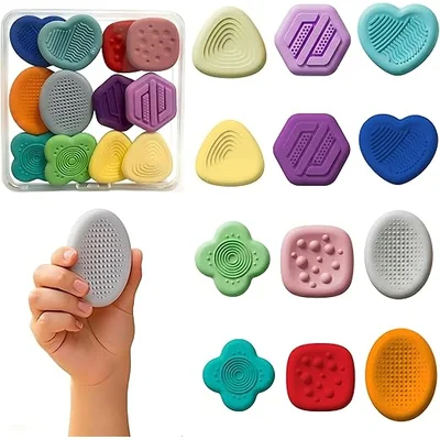 12 Piezas Fidget Sensory Stone